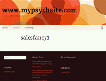Tablet Screenshot of mypsychsite.com